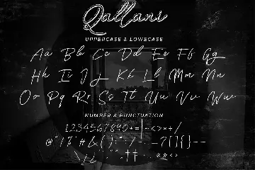 Qallani Script Font