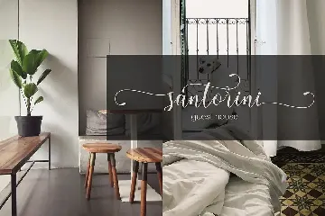 Santorini Script Font