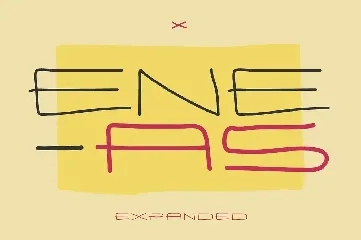 Eneas Expanded font