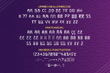 HARUBI font