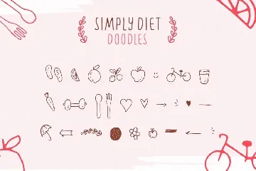 Simply Diet font