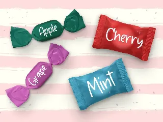 Candycane Display Font