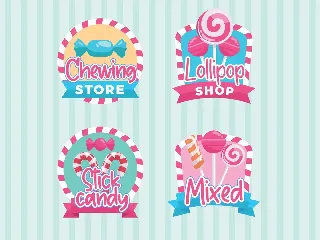 Candycane Display Font