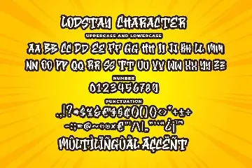 Lodstay - Graffiti Font