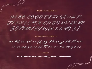 Heatwood Signature Font