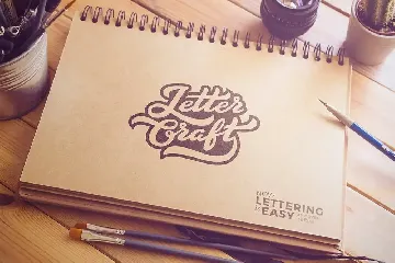 Letter Craft font