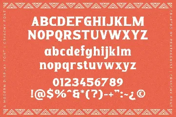 Cryachy | Modern Display font