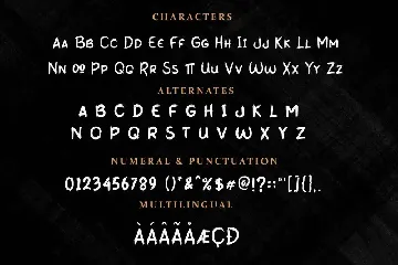 Brush Town font