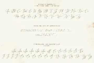 Beloved Journey font