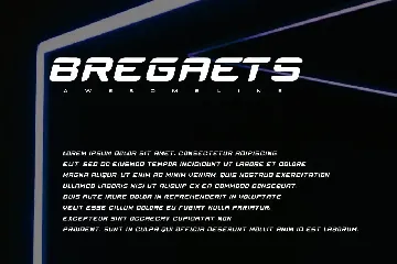 Bregaets - Display Font