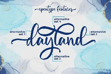 Maylena a Romantic Script Font