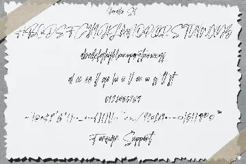 Flinckstone Ballpoint Stroke Signature Font