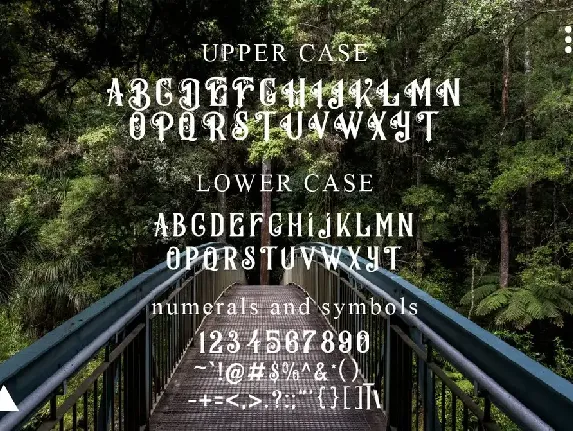 EARTH - Display Font