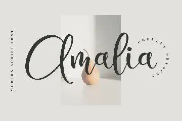 Amalia Modern Script Font