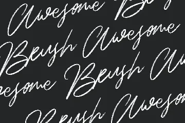 Macksay Display Brush Font Extra Swash