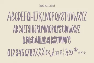 Gulfys Handwritten Font Extra Doodles