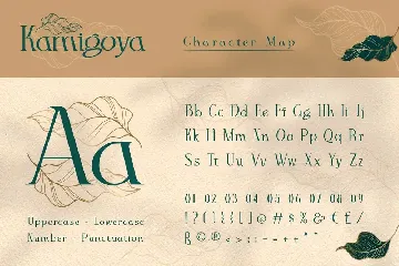 Kamigoya Font