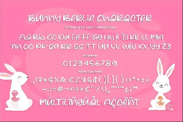 Bunny Berlie - a Cute Rounded Font