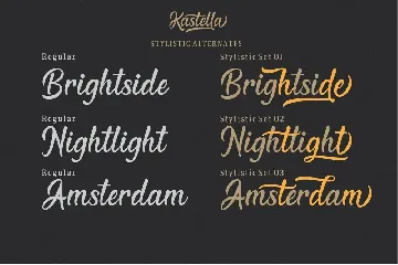 Kastella Script Font