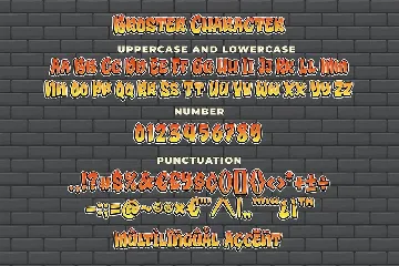 Broster - a Graffiti Font