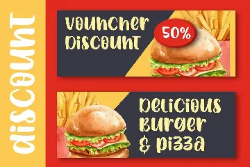 Spicy Burger - Delicious Unique Font