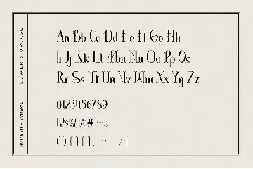 Absolute - Modern Serif font