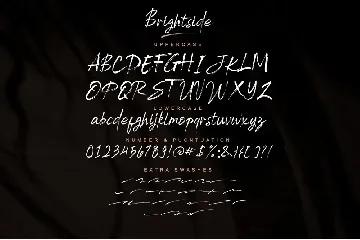 Brightside Brush Font