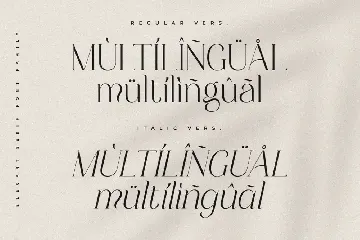 Mayfest | Elegant Serif Font Family