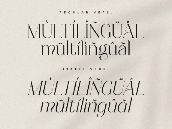 Mayfest | Elegant Serif Font Family