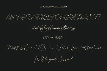 Slothwilds Handwritten Typeface font