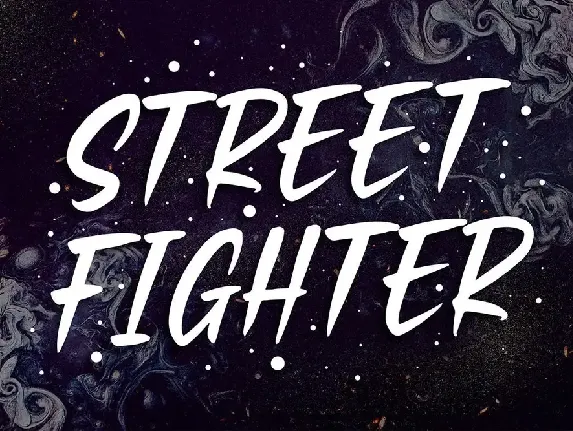 Black Fearnest - Strong Handwritten Font