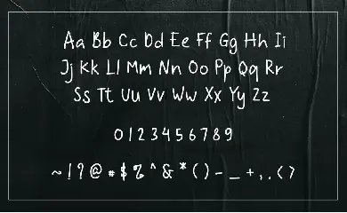 Sweethand font