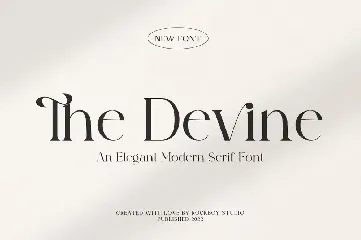 The Devine - Modern Stylish font