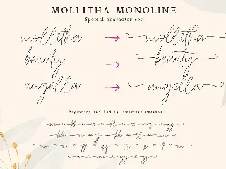 Mollitha font