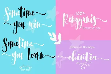 Srikonitta Script + Free Vectors font