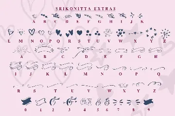 Srikonitta Script + Free Vectors font