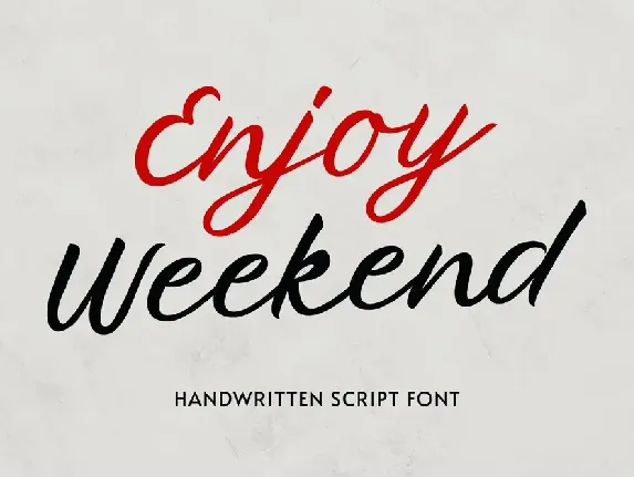 Beyondy Handwritten Script Typeface font