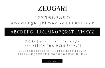 Zeogari Font