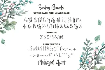 Benchey - Handwritten Font