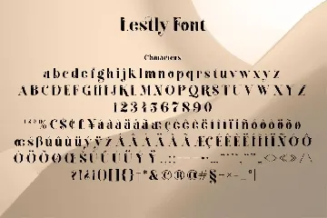 Lestly Fonts