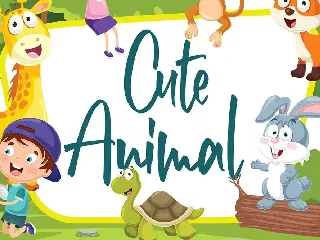 Cute Hamster - Playful Font