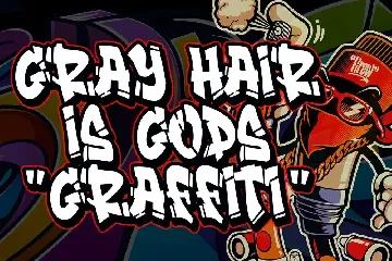 Streamzy - Graffiti Font