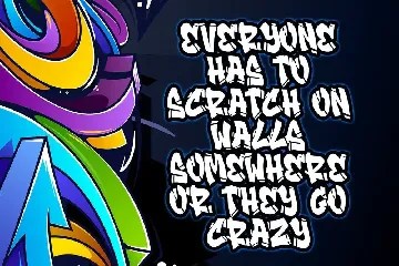 Streamzy - Graffiti Font