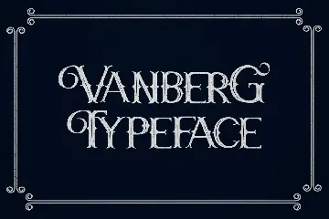 Vanberg Blackletter Font