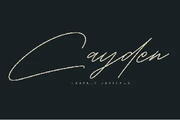 Shaloems Handwritten Signature Font