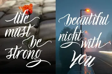 Holiday Romance Beautiful Cursive Font Script