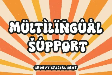 Groovy Special - Display Font