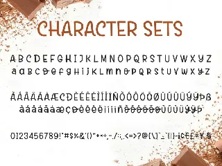 Choco Crepes font