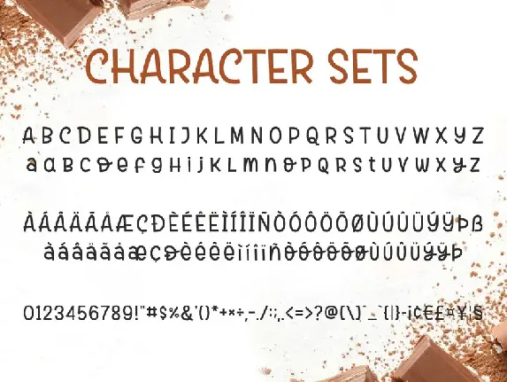 Choco Crepes font