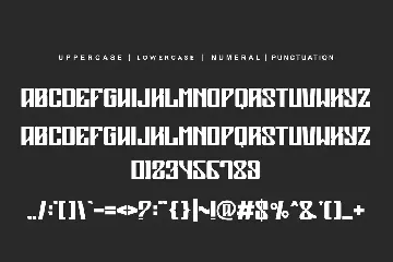 Black Srosapen font